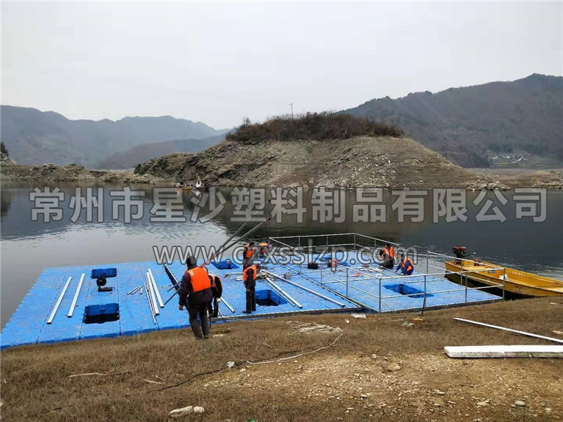 常州市星沙塑料制品有限公司客戶案例-四川水庫(kù)釣魚平臺(tái)6